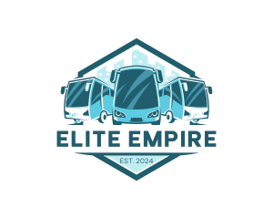 Bus Liner Transportation logo design