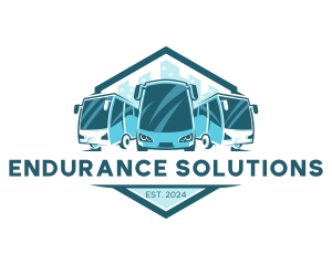 Bus Liner Transportation logo design