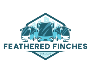 Bus Liner Transportation logo design