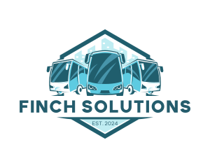 Bus Liner Transportation logo design