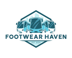 Bus Liner Transportation logo design