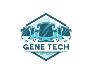 Bus Liner Transportation logo design