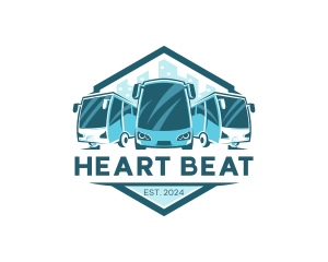 Bus Liner Transportation logo design