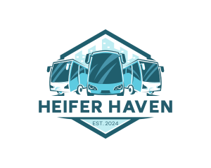 Bus Liner Transportation logo design