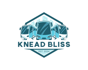 Bus Liner Transportation logo design