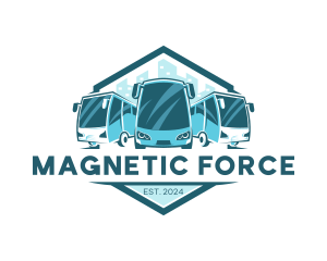 Bus Liner Transportation logo design