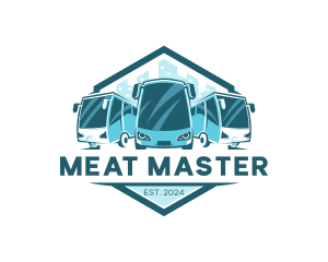 Bus Liner Transportation logo design