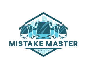 Bus Liner Transportation logo design