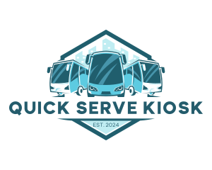 Bus Liner Transportation logo design