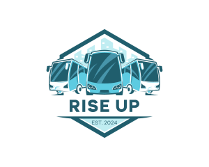 Bus Liner Transportation logo design