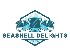 Bus Liner Transportation logo design