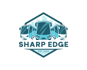 Bus Liner Transportation logo design