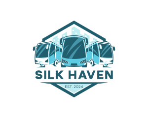 Bus Liner Transportation logo design