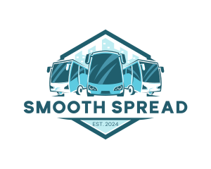 Bus Liner Transportation logo design