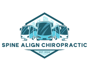 Bus Liner Transportation logo design