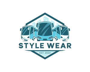 Bus Liner Transportation logo design