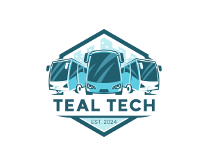 Bus Liner Transportation logo design