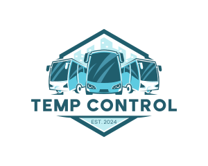 Bus Liner Transportation logo design