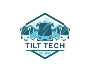 Bus Liner Transportation logo design