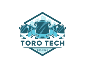 Bus Liner Transportation logo design