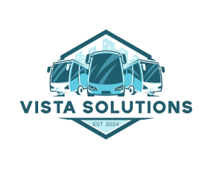 Bus Liner Transportation logo design