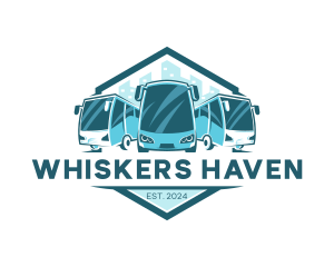 Bus Liner Transportation logo design