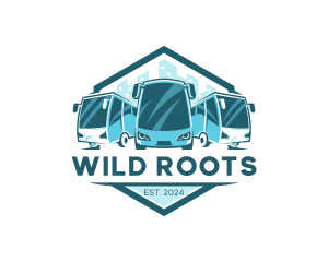 Bus Liner Transportation logo design