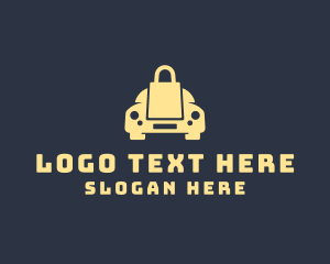 Shopping Bag - Car Security Locksmith logo design