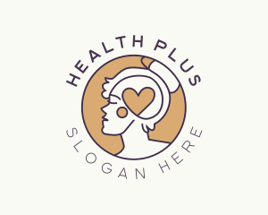 Woman Mental Wellness logo design