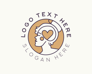 Mental Health - Woman Mental Wellness logo design