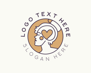 Woman Mental Wellness Logo