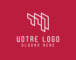 Broker - Generic Geometric Company logo design