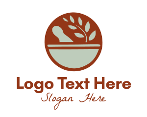 Spice Mortar and Pestle Logo