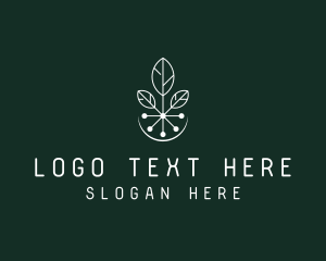 Leaf - Natural Biotech Leaves logo design