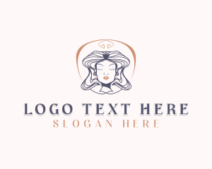 Woman - Woman Beauty Hairstyling logo design