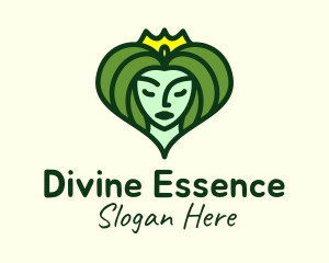 Nature Princess Goddess logo design