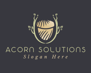 Branch Acorn Woods logo design