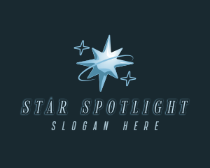 Star Orbit Y2K logo design