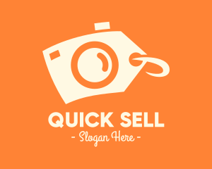 Sell - Camera Discount Price Tag logo design
