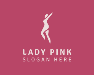 Pink Feminine Body logo design