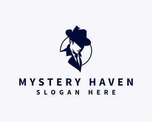 Detective Inspector Hat logo design