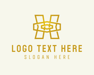 Professional Event Letter H logo design