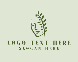 Plant - Eco Leaf Lady logo design