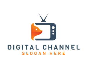 Channel - Fox Channel Media logo design