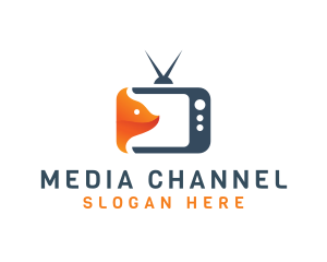 Channel - Fox Channel Media logo design