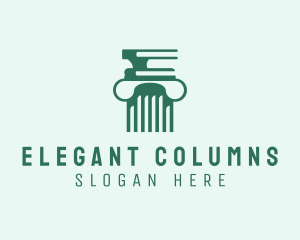 Ancient Pillar Bank logo design