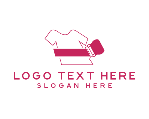 Silk Screen - Shirt Printing Squeegee logo design