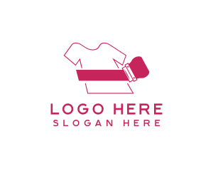 Shirt Printing Squeegee Logo