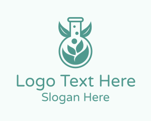 Organic Leaf Experiment  Logo