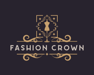 Fashion Tailor Mannequin logo design